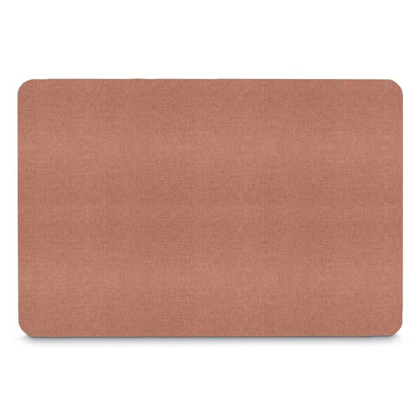 Corkboard, Fabric, 3 Door, 72x36", Blk/Amthy